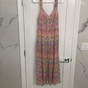 Maxi dress- light pastel colors- NWT
